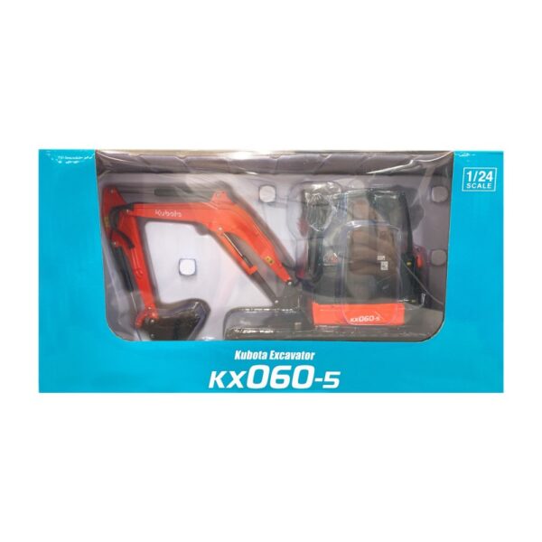 Model-Minibager KX060-5 mierka 1:24-Kubota - Image 5